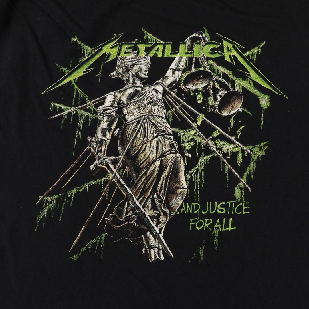 Metallica Band T-shirt, Band T, Men's XL size unclear black type Vintage Second Hand