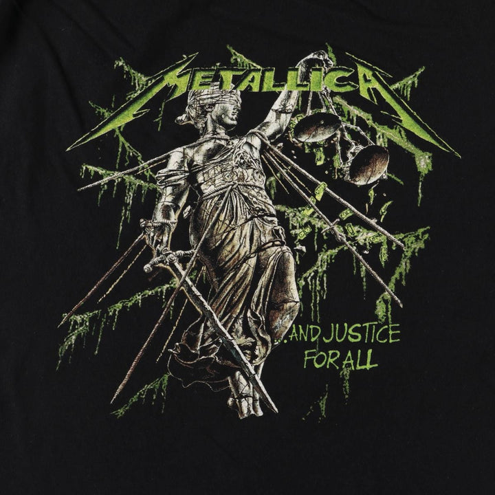 Metallica Band T-shirt, Band T, Men's XL size unclear black type Vintage Second Hand