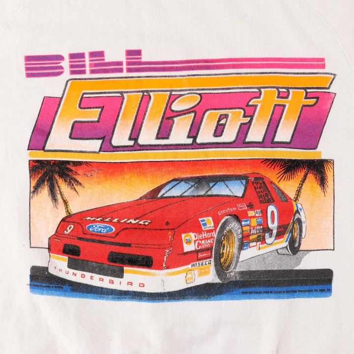 Vintage 90'S Tartex Ford Advertising Sweatshirt, Made in USA, Men's Size Small cotton white type Vintage Second Hand