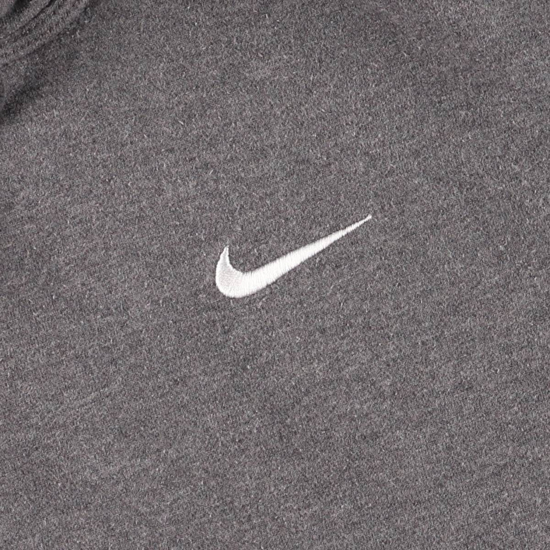 Nike Sweat Pullover Hoodie, Men's Size L cotton gray type Vintage Second Hand
