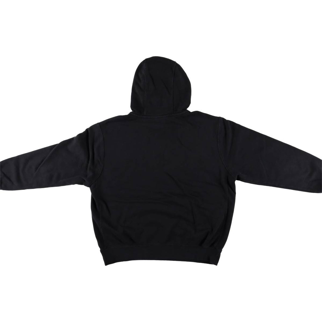 Nike Sweat Pullover Hoodie, Men's Size L cotton black type Vintage Second Hand