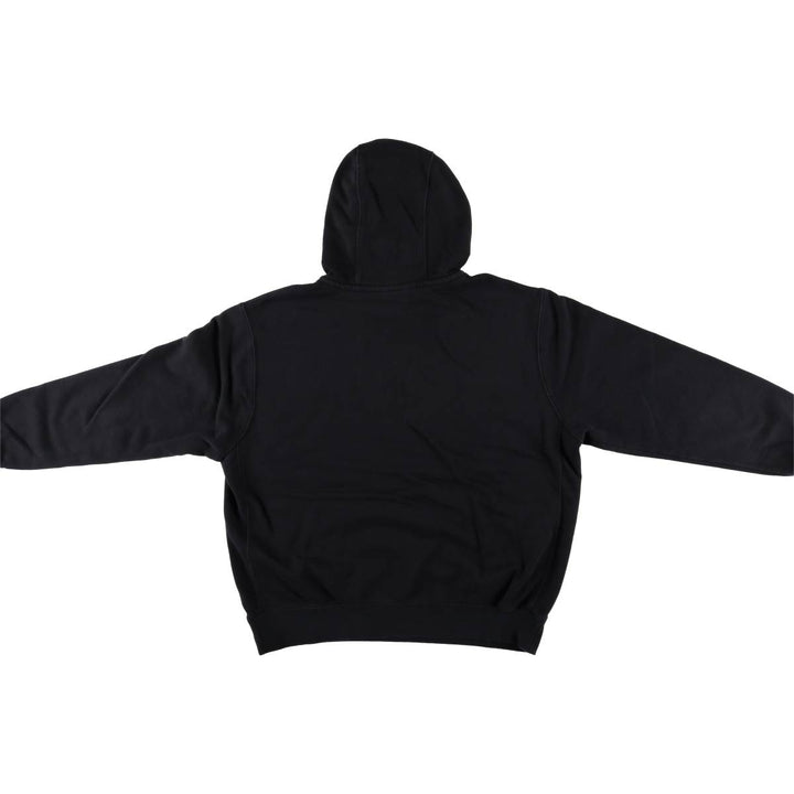Nike Sweat Pullover Hoodie, Men's Size L cotton black type Vintage Second Hand
