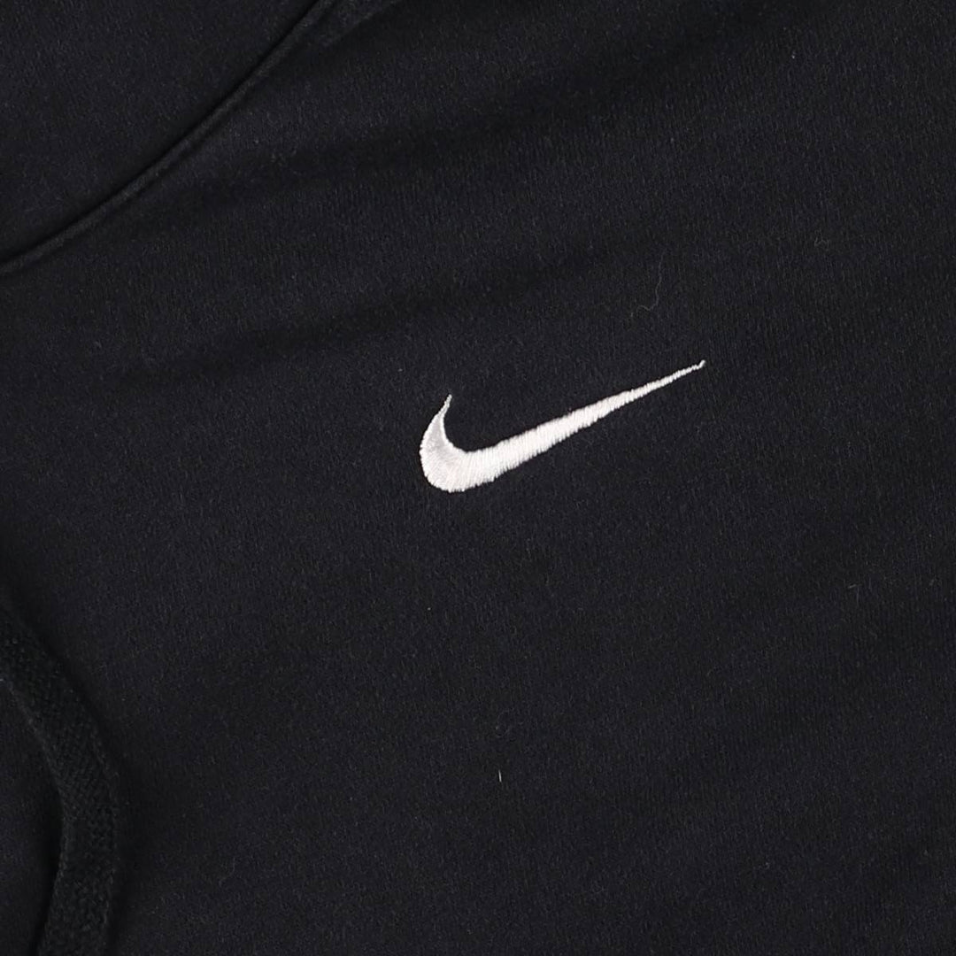 Nike Sweat Pullover Hoodie, Men's Size L cotton black type Vintage Second Hand