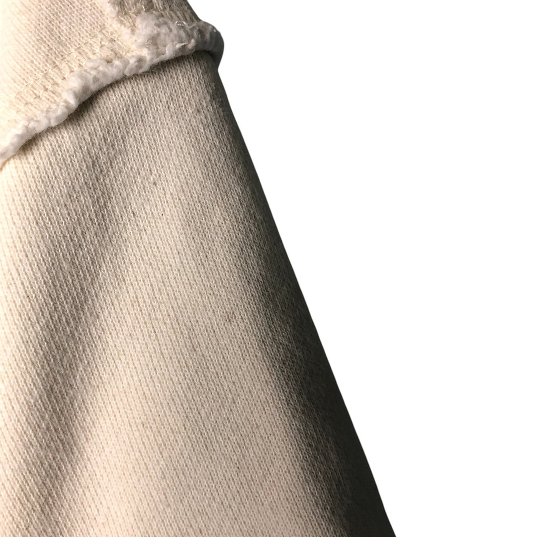 Champion Reverse Weave Natural State Eyeless Pullover Hoodie, Men's Size M cotton ivory Vintage Second Hand
