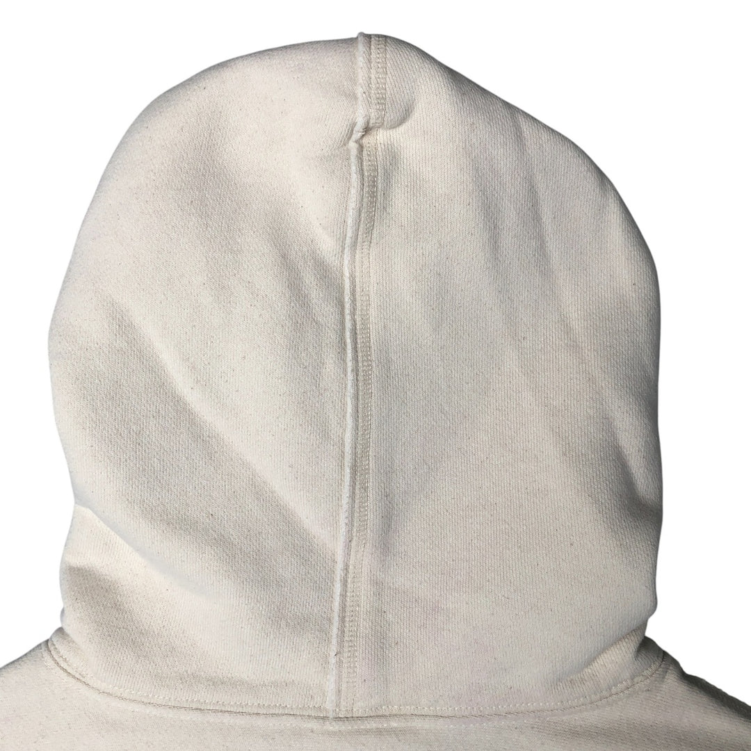 Champion Reverse Weave Natural State Eyeless Pullover Hoodie, Men's Size M cotton ivory Vintage Second Hand