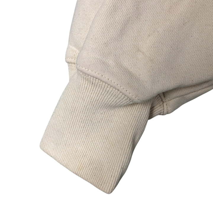 Champion Reverse Weave Natural State Eyeless Pullover Hoodie, Men's Size M cotton ivory Vintage Second Hand