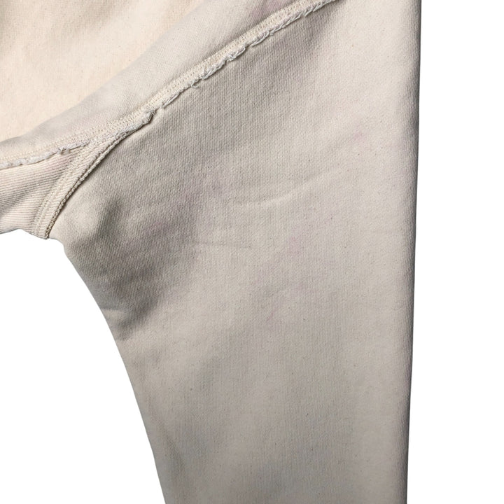 Champion Reverse Weave Natural State Eyeless Pullover Hoodie, Men's Size M cotton ivory Vintage Second Hand