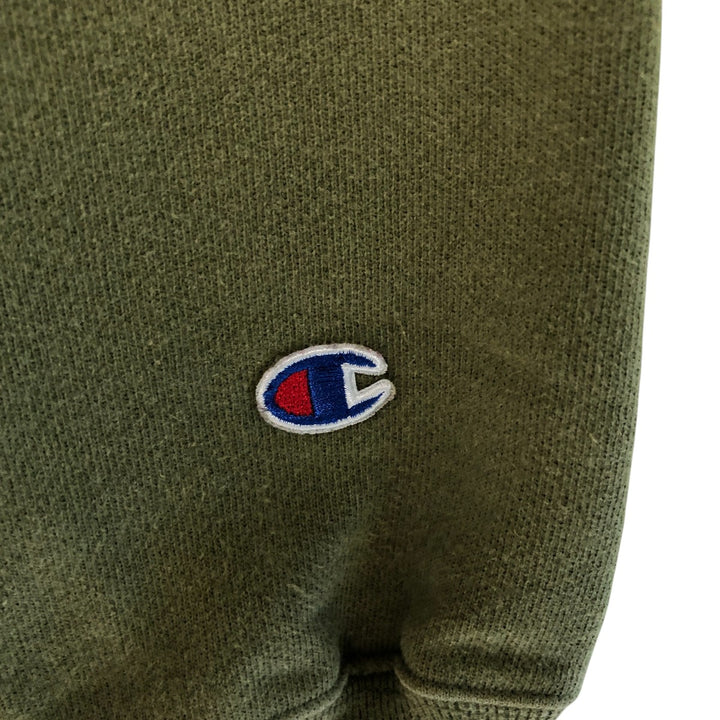 Champion REVERSE WEAVE Reverse Weave Sweat Pullover Hoodie Men's M cotton Khaki type sage green Vintage Second Hand