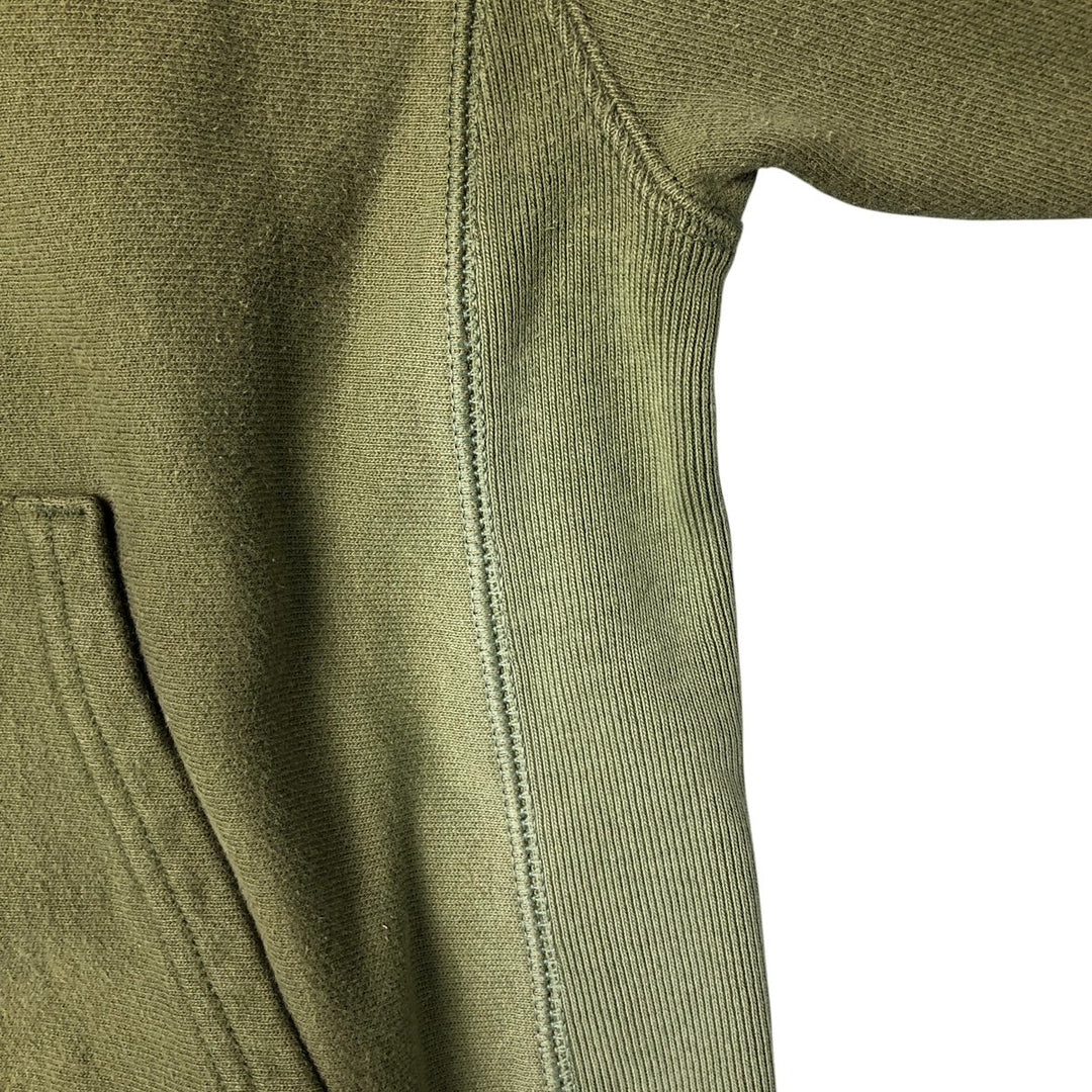 Champion REVERSE WEAVE Reverse Weave Sweat Pullover Hoodie Men's M cotton Khaki type sage green Vintage Second Hand