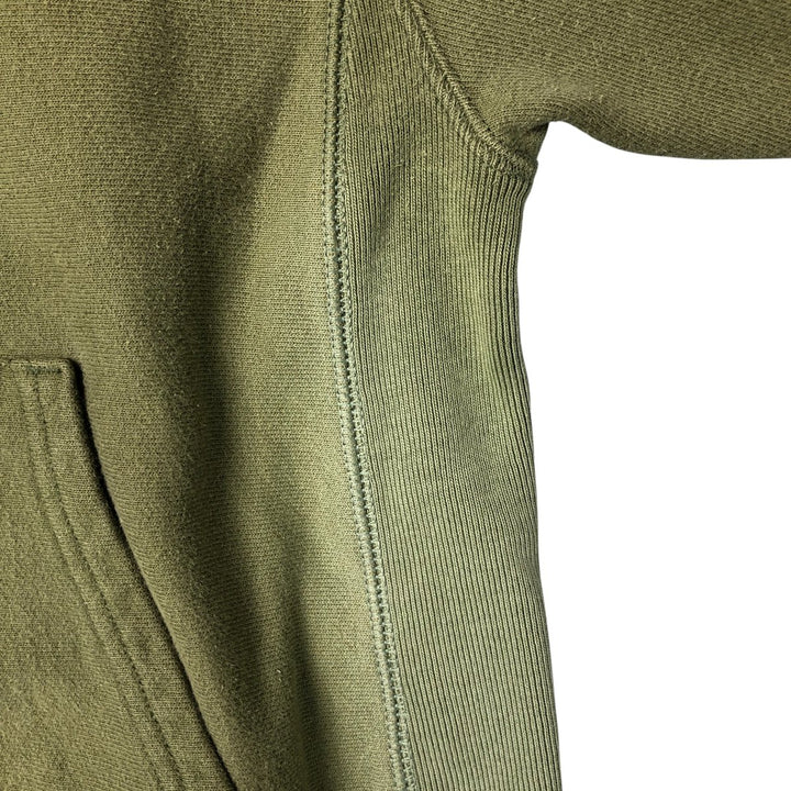 Champion REVERSE WEAVE Reverse Weave Sweat Pullover Hoodie Men's M cotton Khaki type sage green Vintage Second Hand