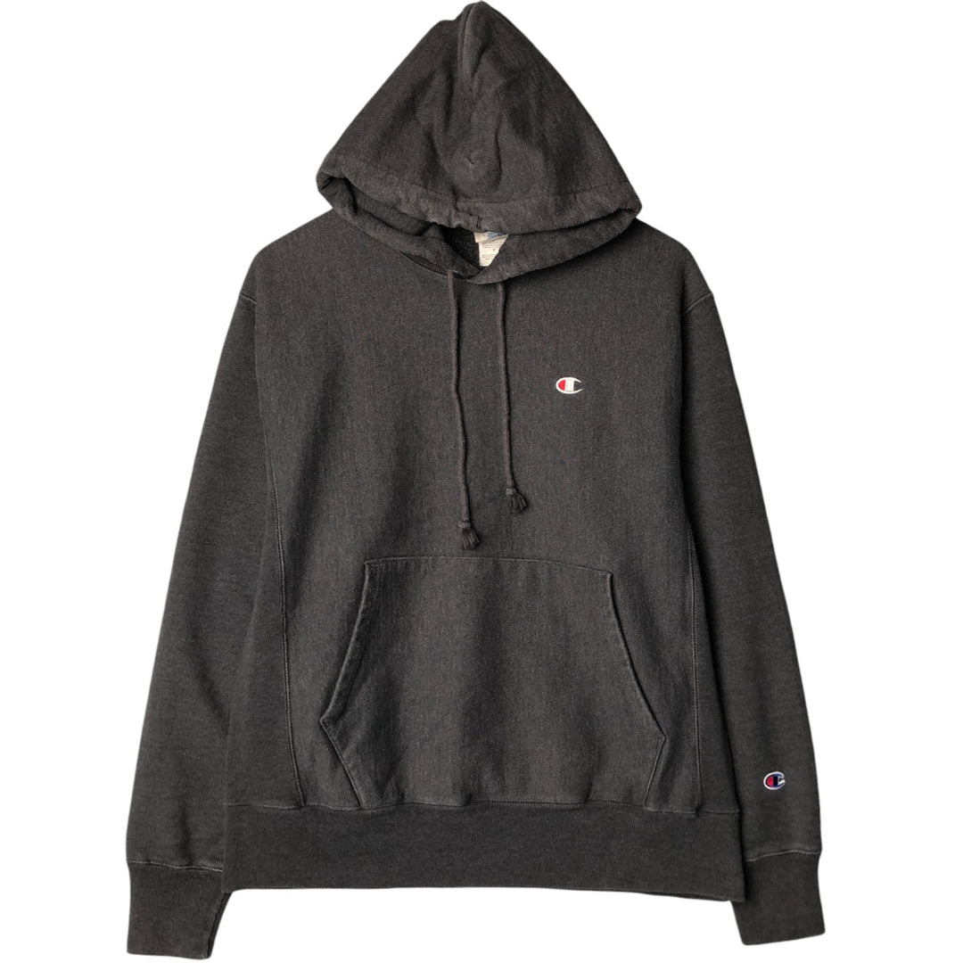 Champion REVERSE WEAVE Reverse Weave Sweat Pullover Hoodie Men's M cotton Charcoal Vintage Second Hand