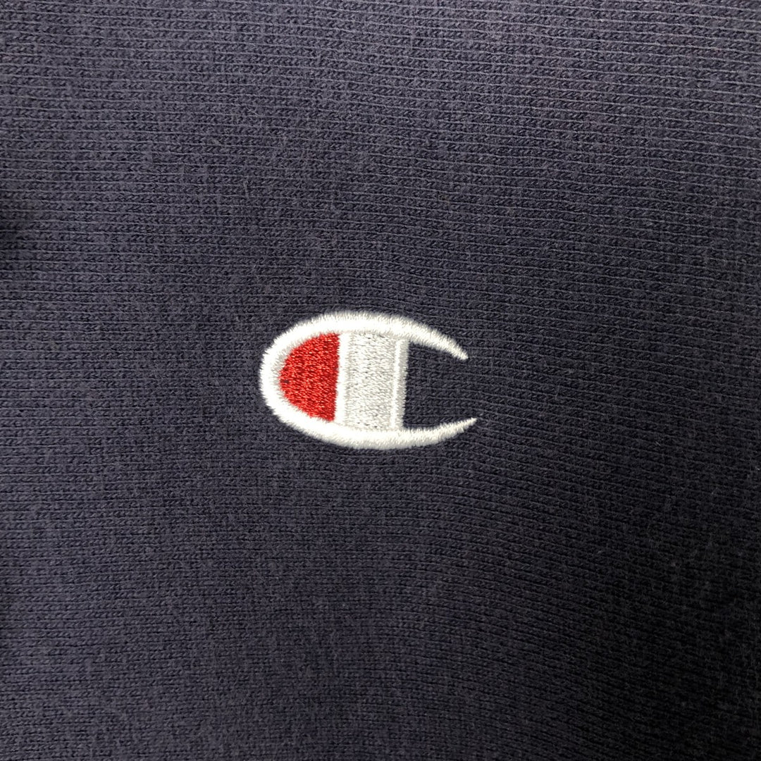 Champion REVERSE WEAVE Reverse Weave Sweat Pullover Hoodie Men's L size cotton navy blue type Vintage Second Hand