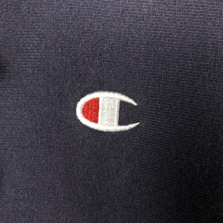 Champion REVERSE WEAVE Reverse Weave Sweat Pullover Hoodie Men's L size cotton navy blue type Vintage Second Hand