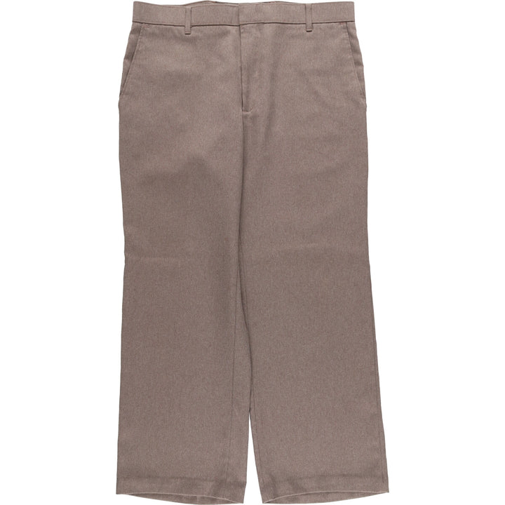 80'S Levi's ACTION SLACKS STA-PREST Sta-Prest slacks pants for men, size W34, vintage unclear brown type Vintage Second Hand