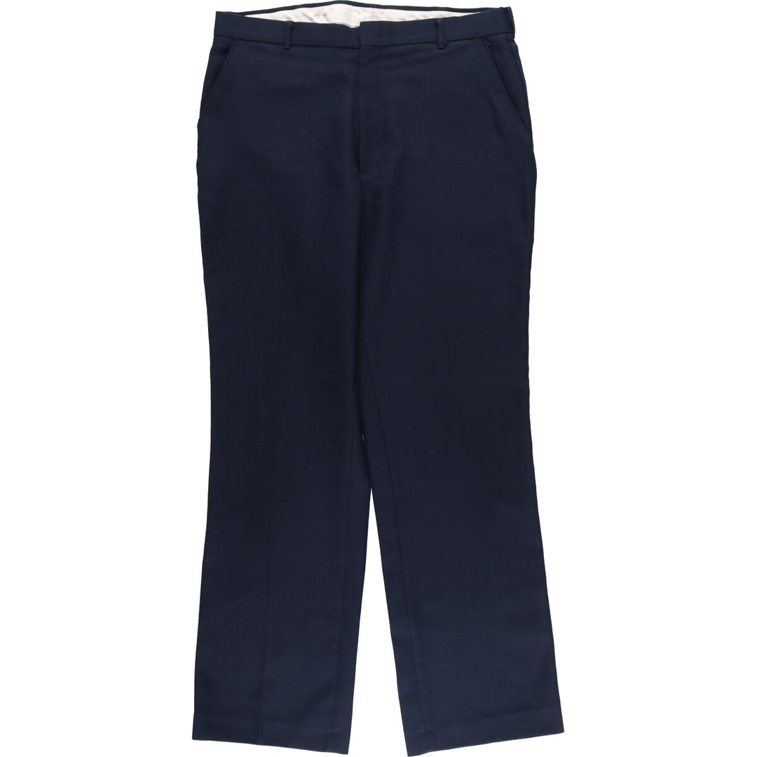 Vintage men's slacks, made in the USA, size W34 unclear navy blue type Vintage Second Hand