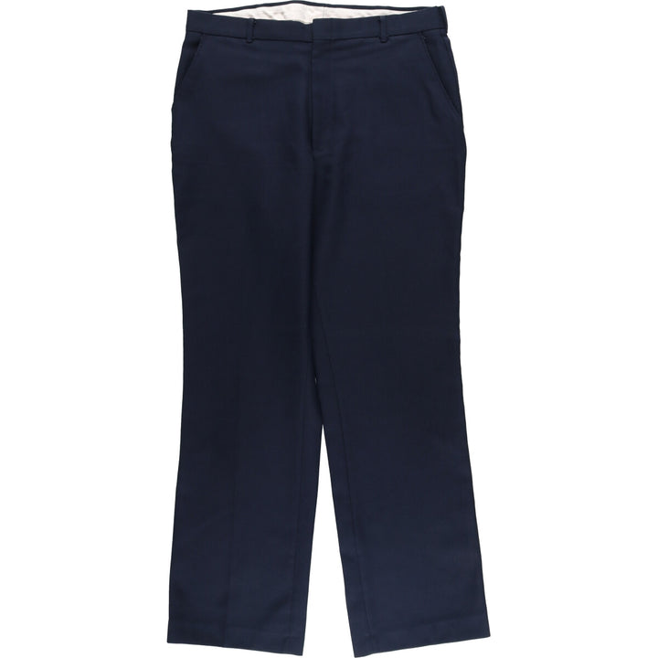 Vintage men's slacks, made in the USA, size W34 unclear navy blue type Vintage Second Hand