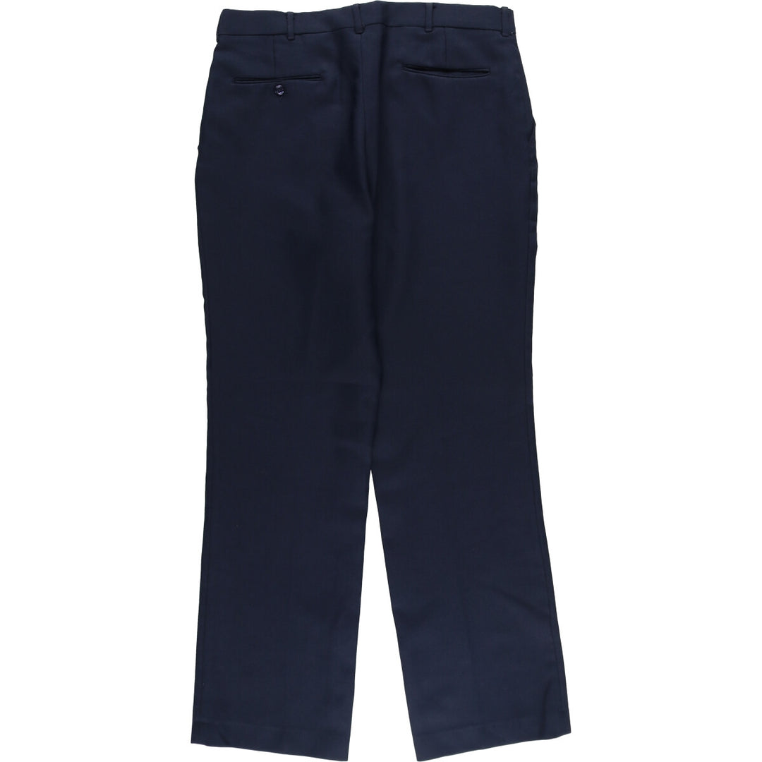Vintage men's slacks, made in the USA, size W34 unclear navy blue type Vintage Second Hand
