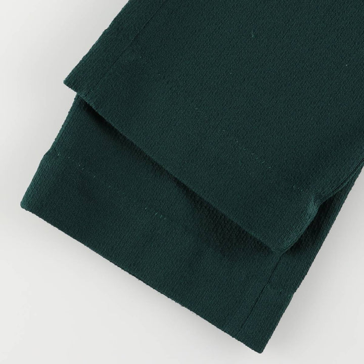 Vintage men's flare pants, size W31 unclear Green type dark green Vintage Second Hand