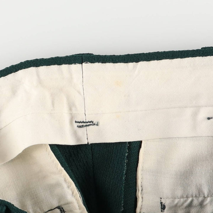 Vintage men's flare pants, size W31 unclear Green type dark green Vintage Second Hand