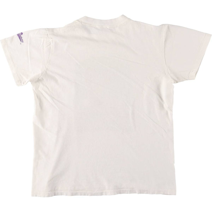 Vintage women's printed T-shirt, size M unclear white type Vintage Second Hand