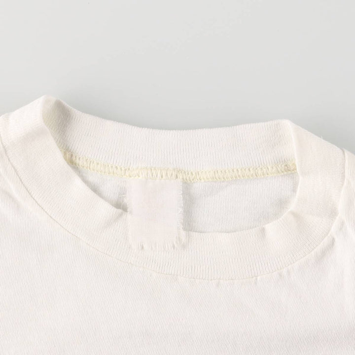 Vintage women's printed T-shirt, size M unclear white type Vintage Second Hand