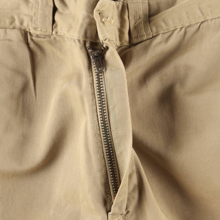 Vintage 50s-60'S women's long pants, size L (w29) unclear ocher yellow type Vintage Second Hand