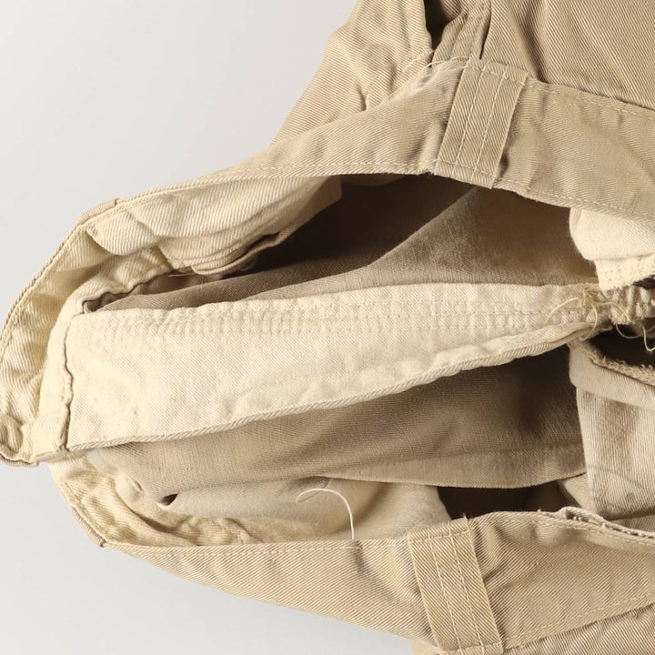 Vintage 50s-60'S women's long pants, size L (w29) unclear ocher yellow type Vintage Second Hand