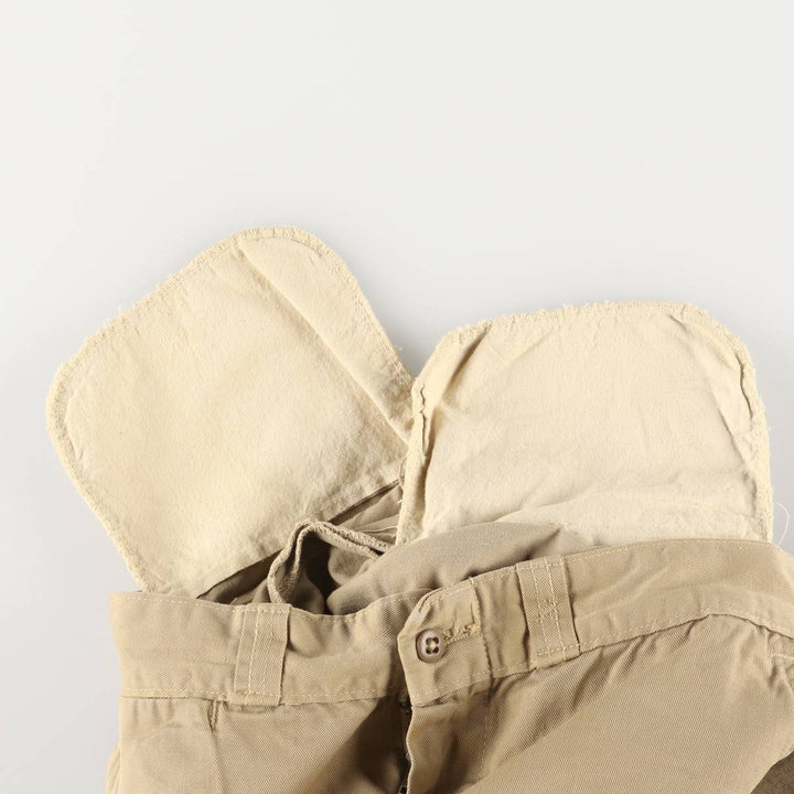 Vintage 50s-60'S women's long pants, size L (w29) unclear ocher yellow type Vintage Second Hand