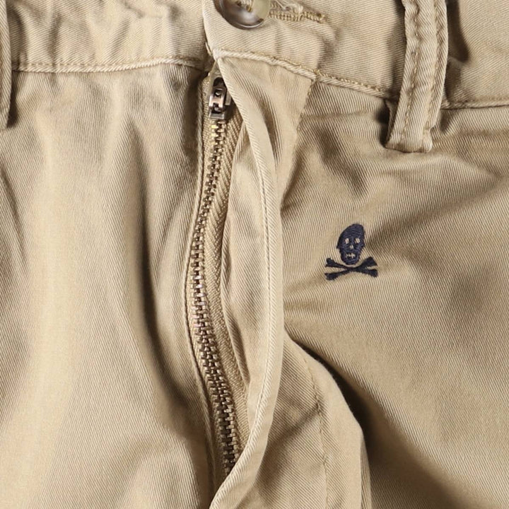 Ralph Lauren POLO RALPH LAUREN STRETCH CLASSIC FIT Chino Shorts, Women's XL (W31) cotton Beige type Vintage Second Hand