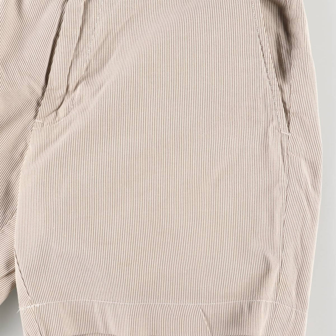 Ralph Lauren Classic Fit 6" Striped Cotton Shorts, Women's XL (W32) cotton white type Vintage Second Hand