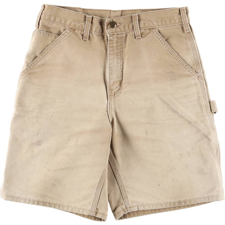 Carhartt Duck Painter Shorts, Women's Size L (W29) unclear Beige type Vintage Second Hand
