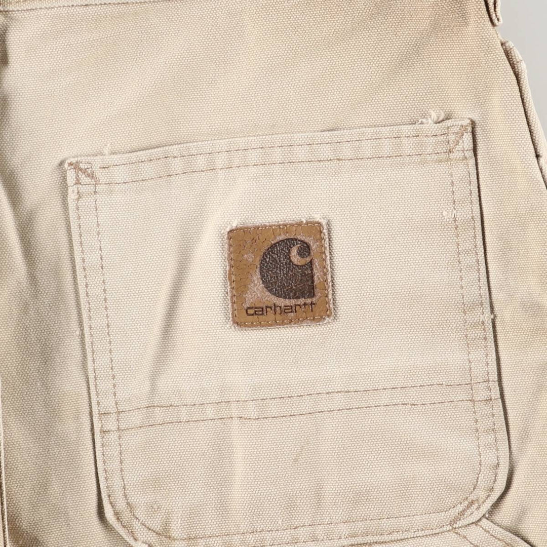 Carhartt Duck Painter Shorts, Women's Size L (W29) unclear Beige type Vintage Second Hand