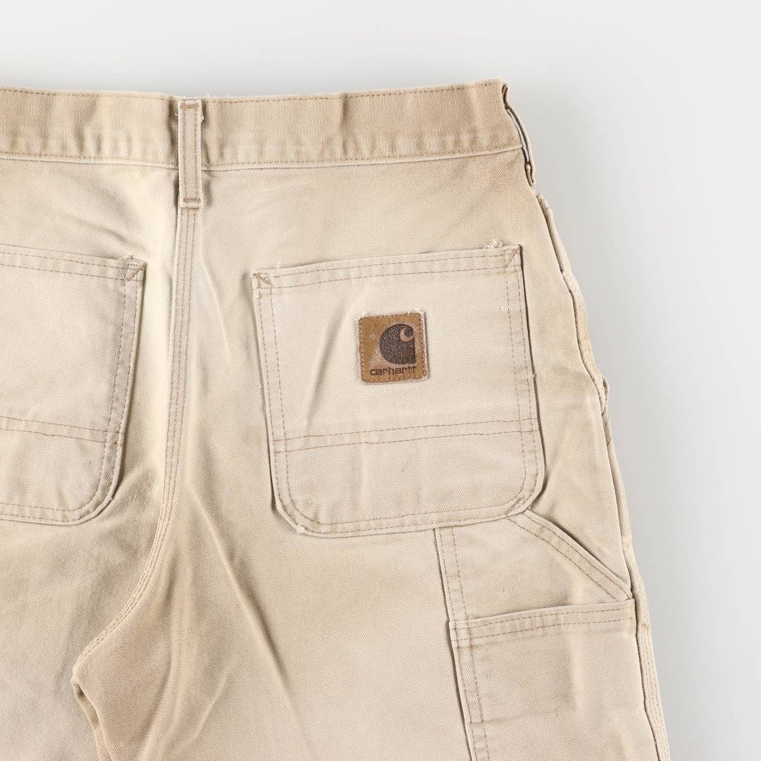 Carhartt Duck Painter Shorts, Women's Size L (W29) unclear Beige type Vintage Second Hand