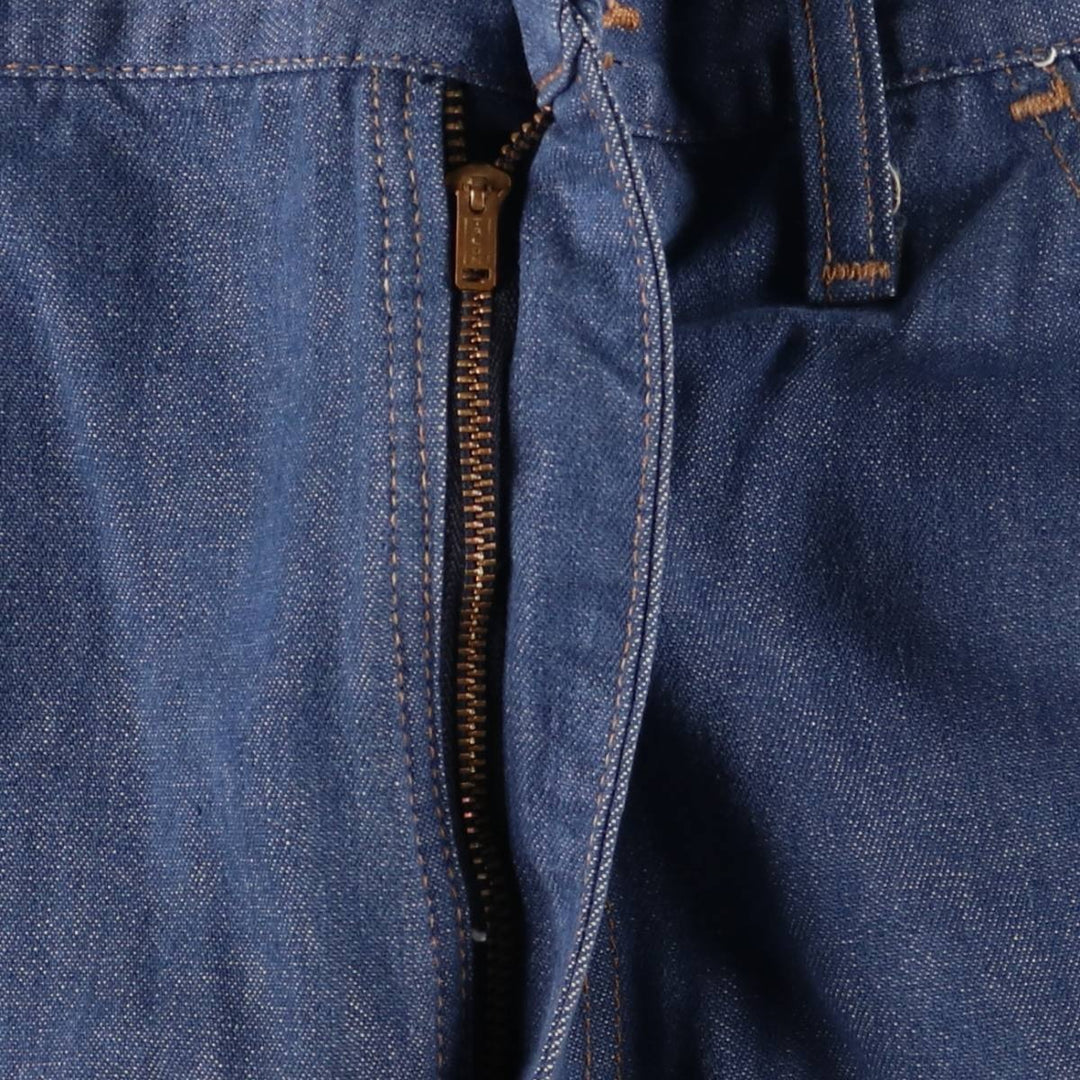 Vintage 1980'S Wrangler Flare-Cut Denim Pants, Women's, Size XXL (W34) unclear blue type Vintage Second Hand