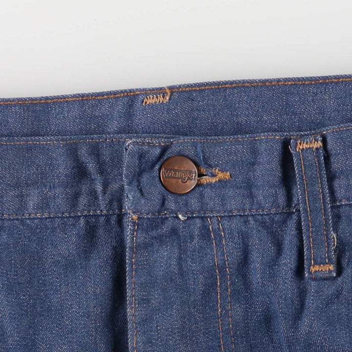 Vintage 1980'S Wrangler Flare-Cut Denim Pants, Women's, Size XXL (W34) unclear blue type Vintage Second Hand