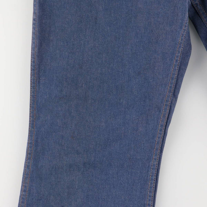 Vintage 1980'S Wrangler Flare-Cut Denim Pants, Women's, Size XXL (W34) unclear blue type Vintage Second Hand
