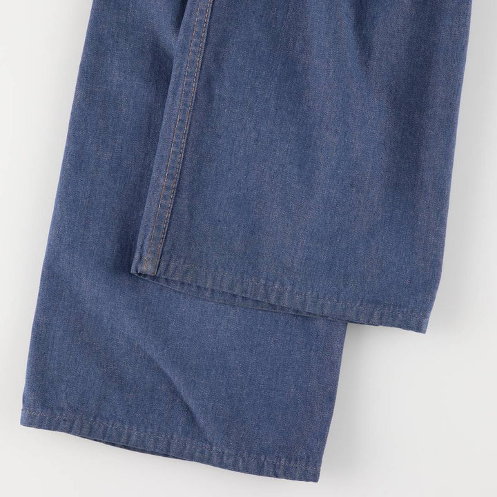 Vintage 1980'S Wrangler Flare-Cut Denim Pants, Women's, Size XXL (W34) unclear blue type Vintage Second Hand