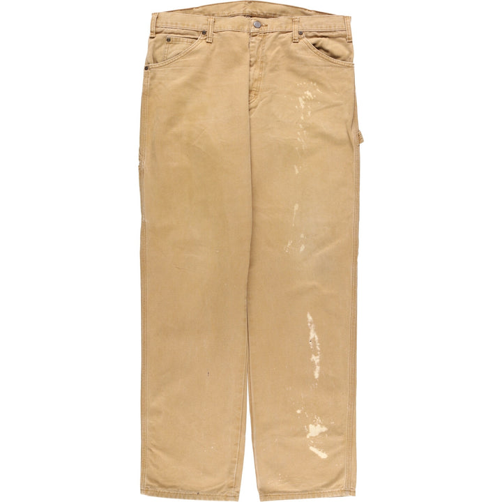 Dickies Duck Painter Pants Men's W37 cotton Beige type Vintage Second Hand
