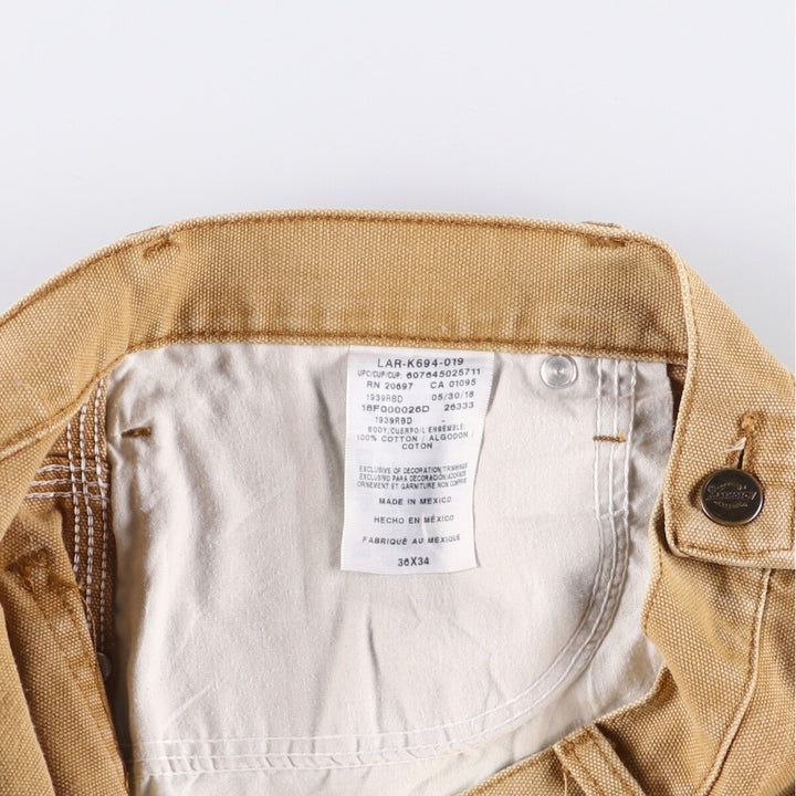 Dickies Duck Painter Pants Men's W37 cotton Beige type Vintage Second Hand