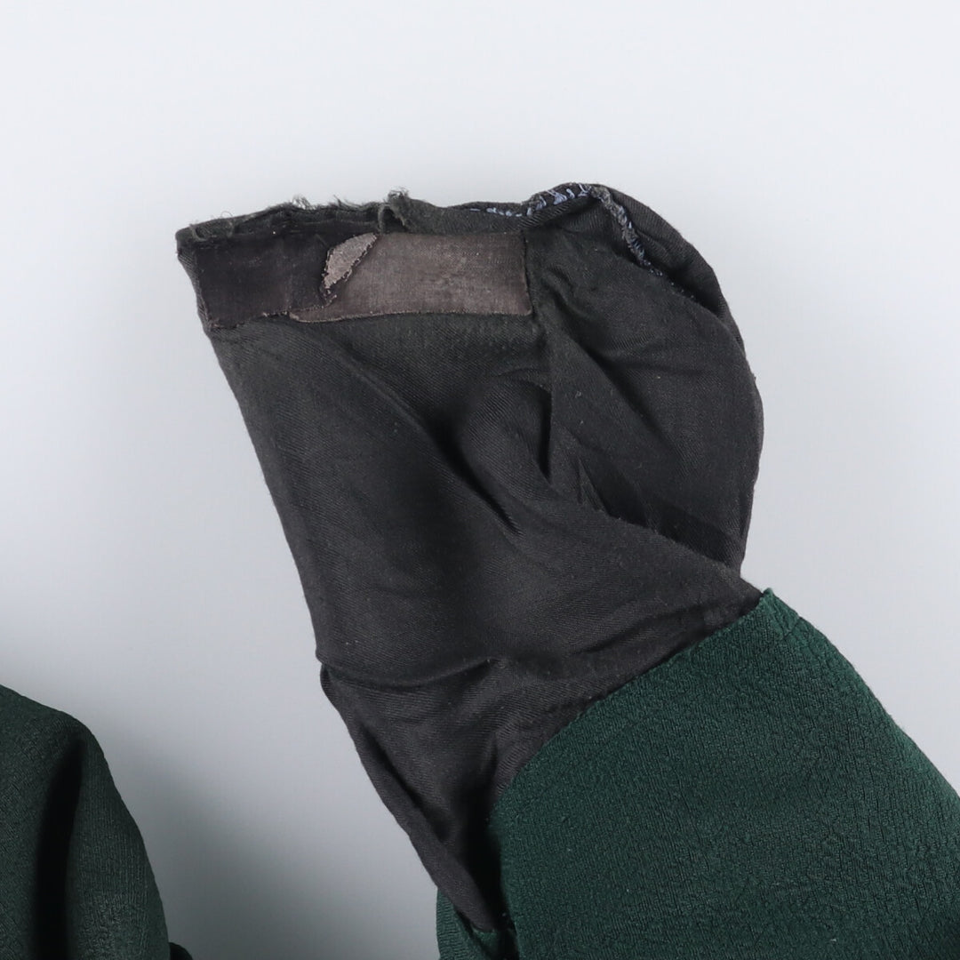 Vintage 70s-80'S Haggar slacks flared pants, men's size W34 unclear Green type dark green Vintage Second Hand