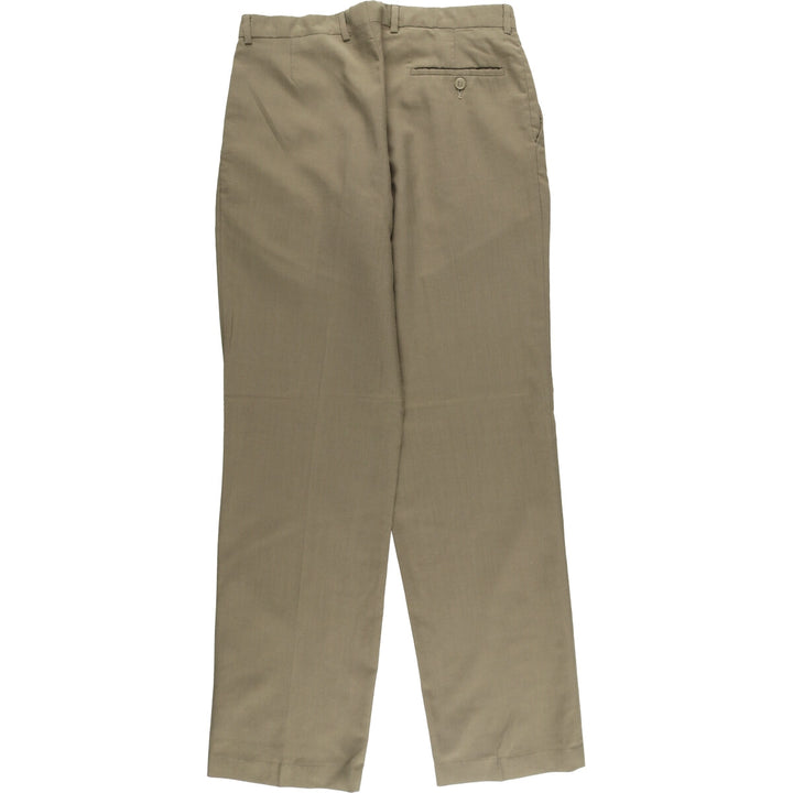 Vintage Rafael two-pleat slacks, made in Italy, men's size W32. unclear gray type Vintage Second Hand