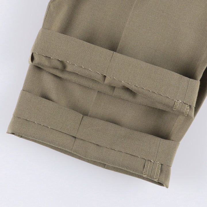 Vintage Rafael two-pleat slacks, made in Italy, men's size W32. unclear gray type Vintage Second Hand