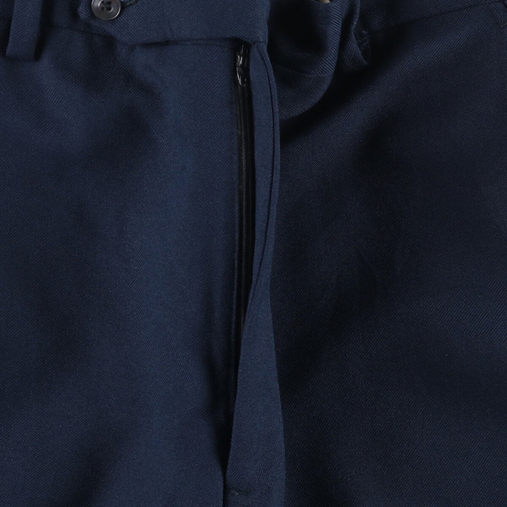 90'S Vintage Men's Slacks, Size W33 unclear navy blue type Vintage Second Hand