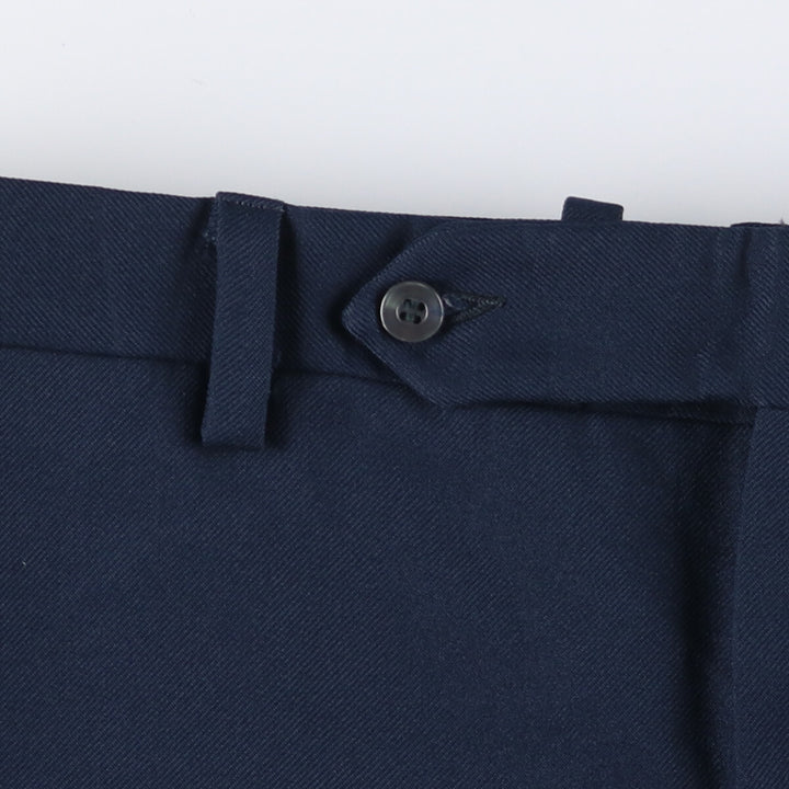 90'S Vintage Men's Slacks, Size W33 unclear navy blue type Vintage Second Hand