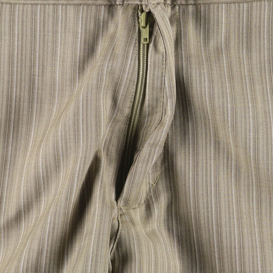 Nike Golf Stripe Pattern Wool Pants, Men's Size W34 wool Beige type Vintage Second Hand