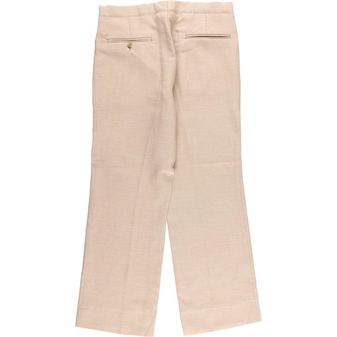 Vintage 80s-90'S SANSABELT Men's Slacks, Size W32 unclear Beige type Vintage Second Hand
