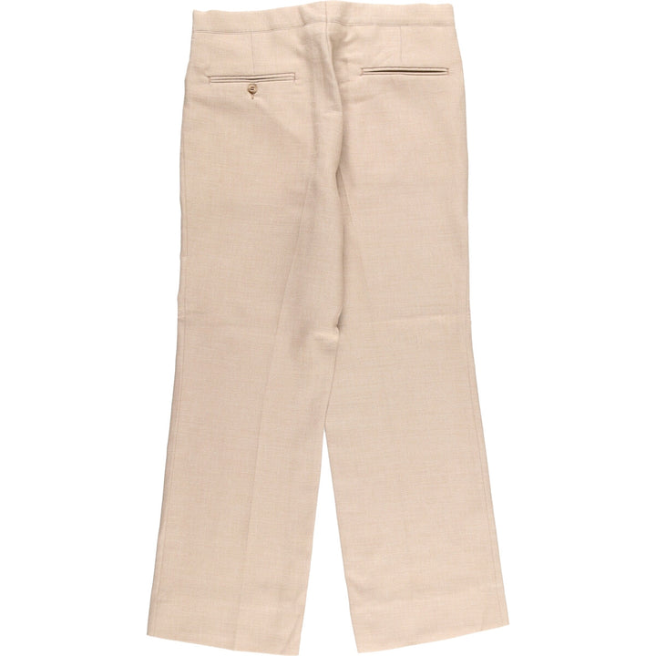 Vintage 80s-90'S SANSABELT Men's Slacks, Size W32 unclear Beige type Vintage Second Hand