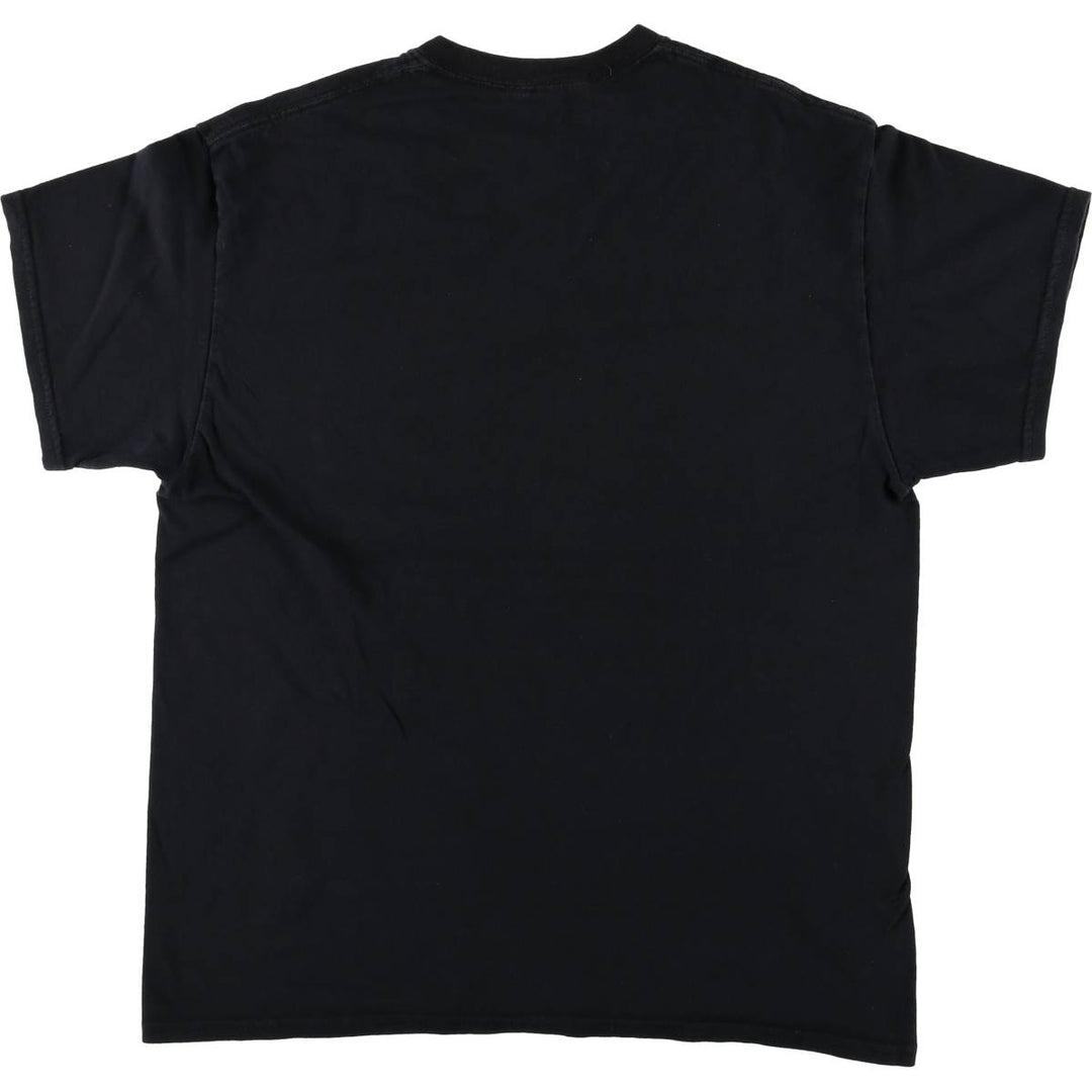 2pac Rap T-shirt, Men's L size cotton black type Vintage Second Hand