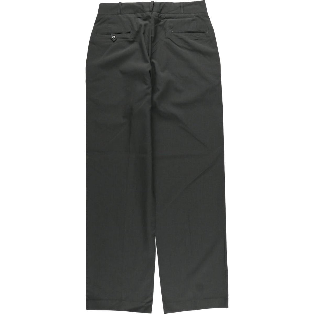 Vintage 1960'S military dress pants/slacks, made in the USA, size 32L, men's size W32. polyester Green type dark green Vintage Second Hand