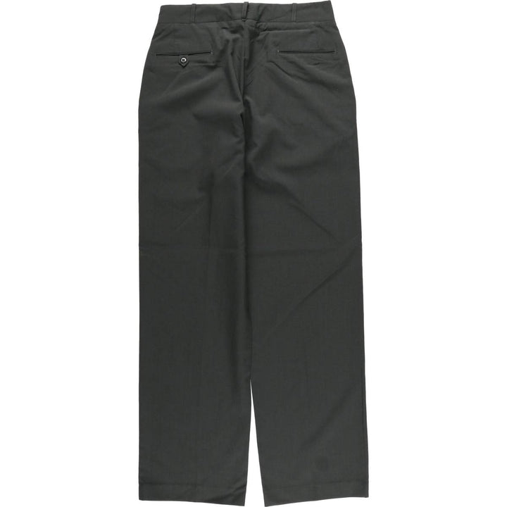 Vintage 1960'S military dress pants/slacks, made in the USA, size 32L, men's size W32. polyester Green type dark green Vintage Second Hand